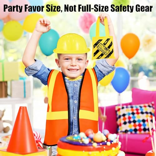 Gejoy 48 Pzas Disfraz Niños Construcción Fiesta miniatura 5