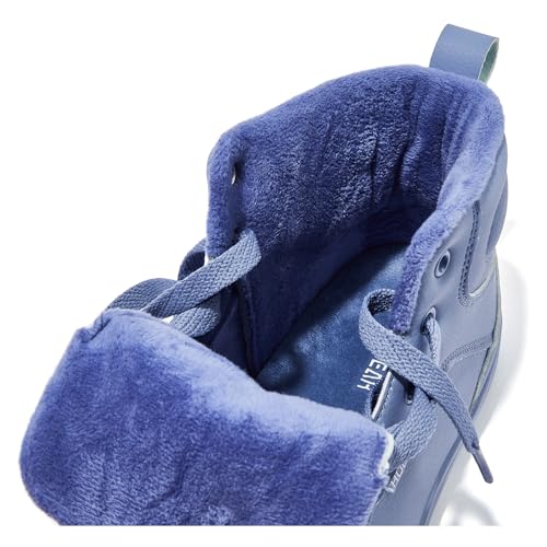 Image of HOBIBEAR Womens Winter Barefoot Shoes Men Wide Toe Box Warm Faux Fur Lined Ankle Sneakers