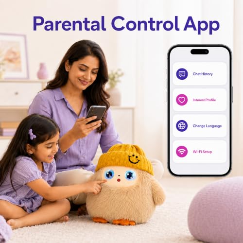 Image of Yumi Bear - AI Powered Talking Toy | Learning & Storytelling Robot Toy | All Indian Languages for Boys and Girls Aged 4+