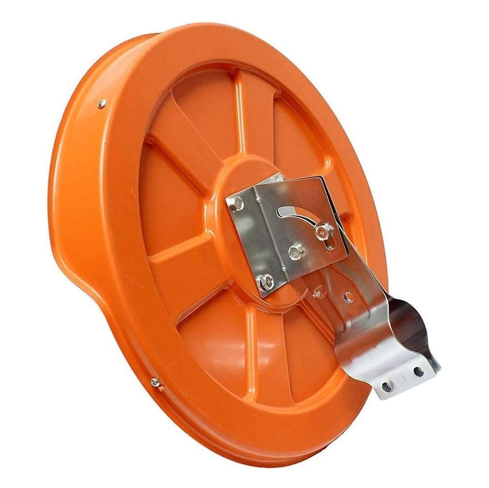 Specchio convesso per traffico esterno, obiettivo grandangolare, specchio di sicurezza per esterni, specchio per monitor antifurto, specchio rotondo arancione per segnale stradale specchio