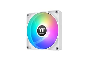 Thermaltake CT120 Reverse ARGB Sync 2-Pack White PC Case Fan CL-F175-PL12SW-A FN2397