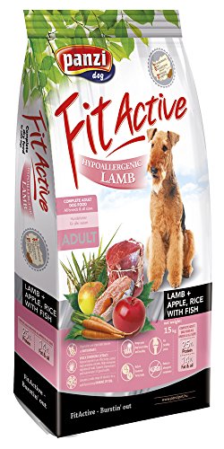 Panzi FitActive Premium Hundefutter Hypoallergen Lamm, 15 kg (1er Pack) Cover