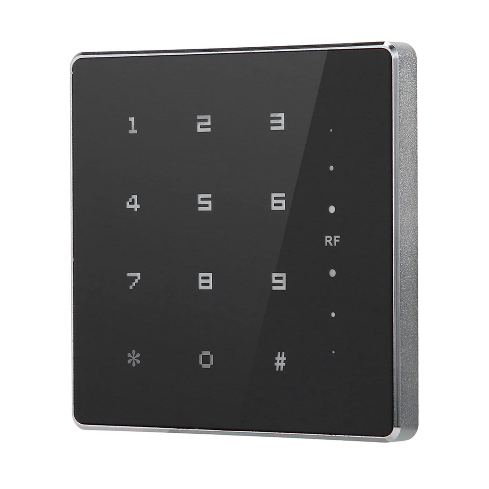 Lettore di Schede, Lettore di Schede per Controllo Accessi Lettore di Schede RF Ultrasottile Lettore di Schede Wiegand26/34 per Controllo Accessi (Carta d'identità 125Khz)