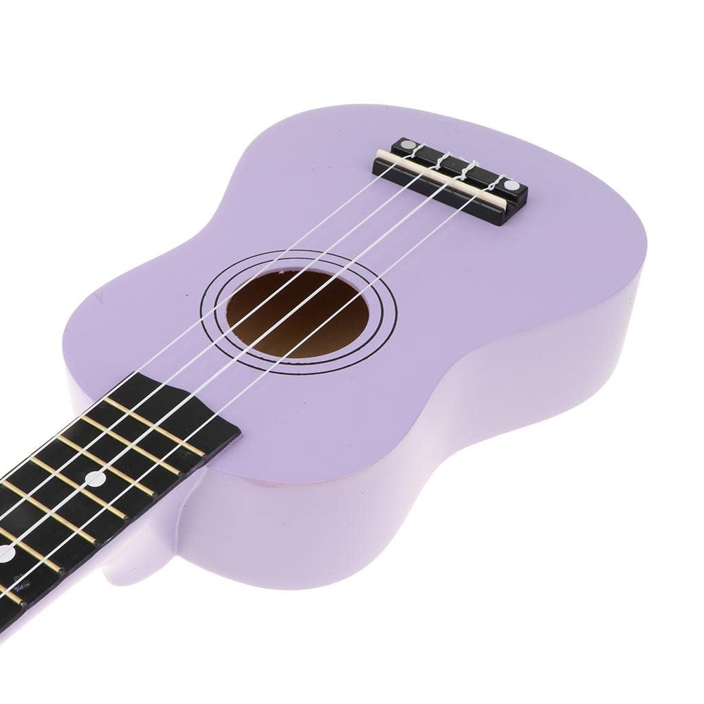 Ukulele Strumento Musicale Mini Chitarra 4 Corde Legno con Corde in Nylon Pratica Leggera Adatta a Bambini Principianti Adulti Regalo Amici, Viola