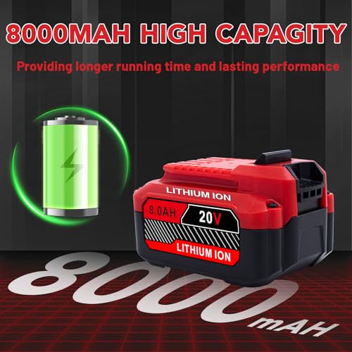 Ultraxxis 8.0Ah for Craftsman 20V
