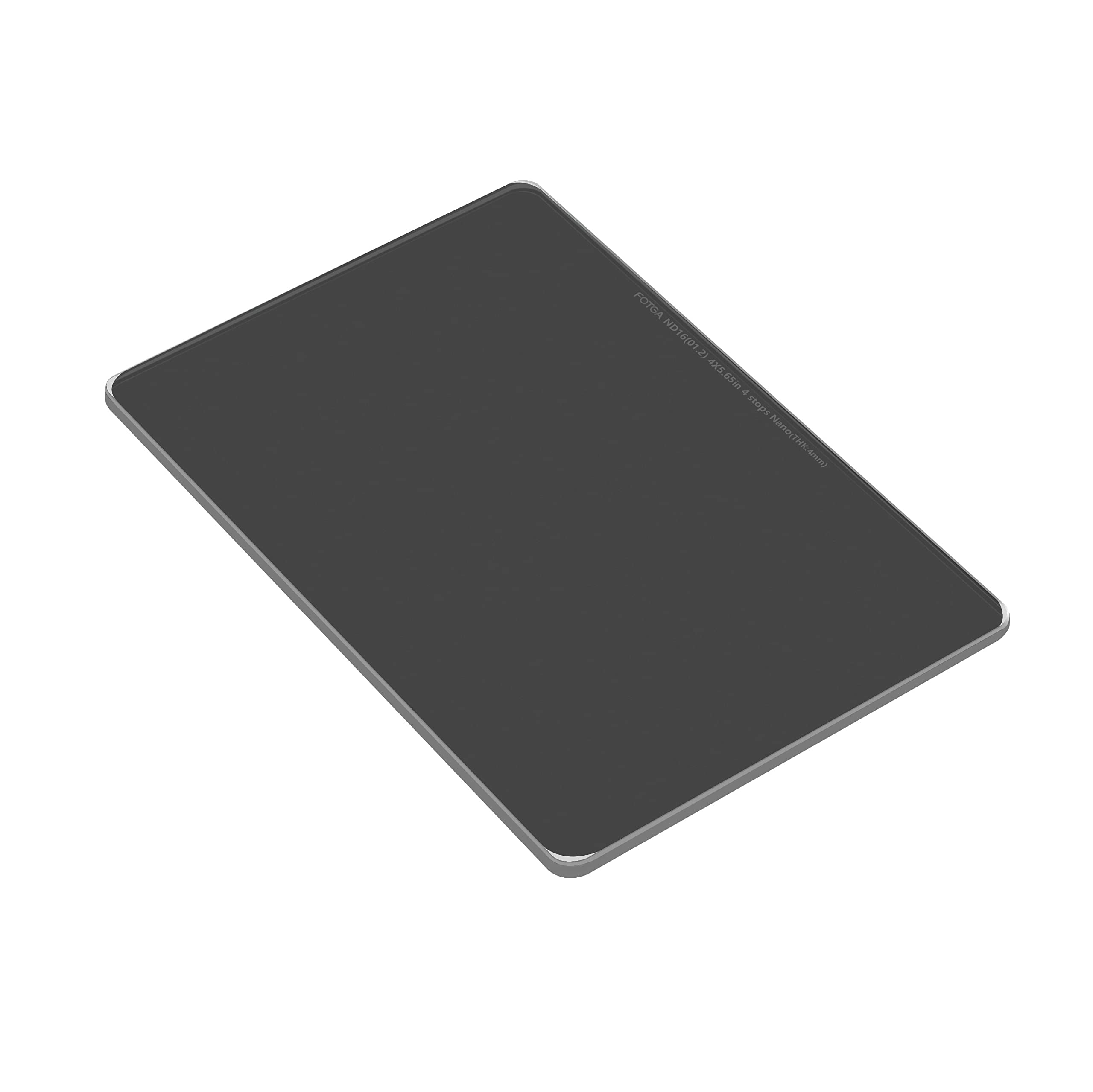 Pro Glass Cine 4X5.65 ND16 1.2 - Filtro de densidad neutra (4 paradas, revestimiento nano MC, 4 mm, filtro ND de 4 mm de grosor, para caja de filtro, soporte para maquetas de filmación, vídeo)