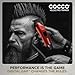 Cocco Hyper Veloce Pro Trimmer, Digital Gap Graphene Blade Edger, High-Torque Brushless BLDC Motor, Cordless, All-Metal Design, Lithium-Ion Battery, Charging Base Included (Red)