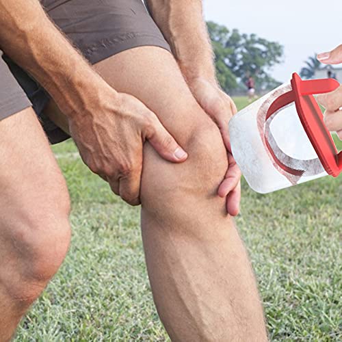 Rolo de massagem no gelo, massageador multifuncional, copo de massagem no gelo, uso conveniente para