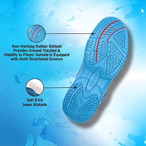 Image of Nivia Panther 3.0 Basketball Shoes for Men, Soft Cushion EVA Inner Insole for Comfort & Support, Superior Fit, Stylish & Comfortable Design for Peak Performance, Ideal for Basketball Athletes