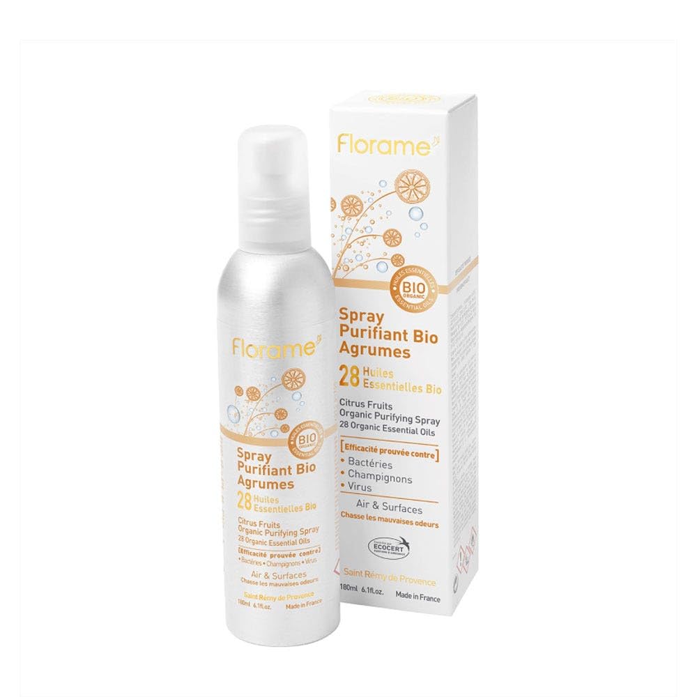 Florame Spray purifying organic citrus 180ml