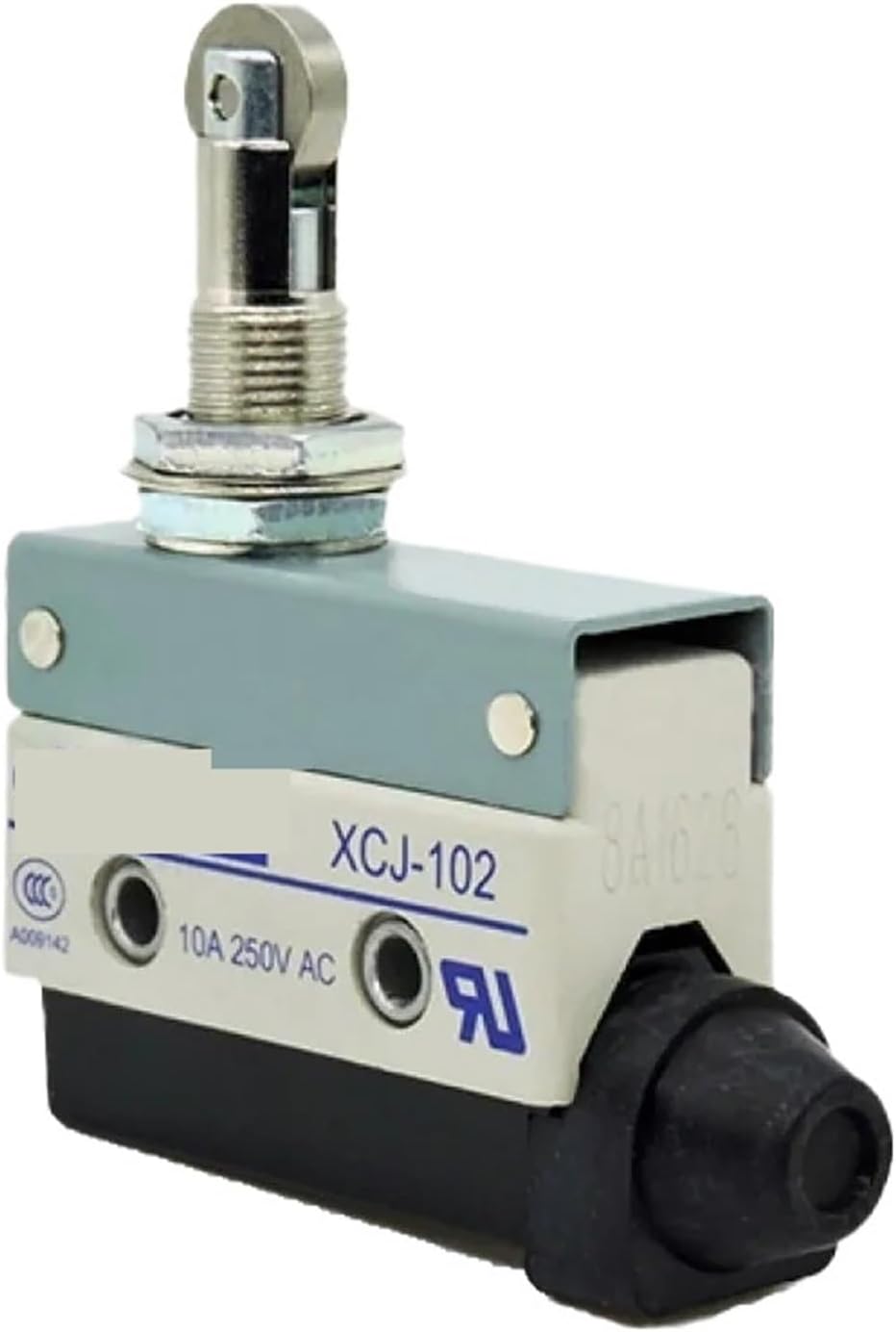 Limit Micro Switch XCJ-102 250VAC Machine Tool Roller Travel Switch Steel Roller Direct-Acting Left and Right Trigger