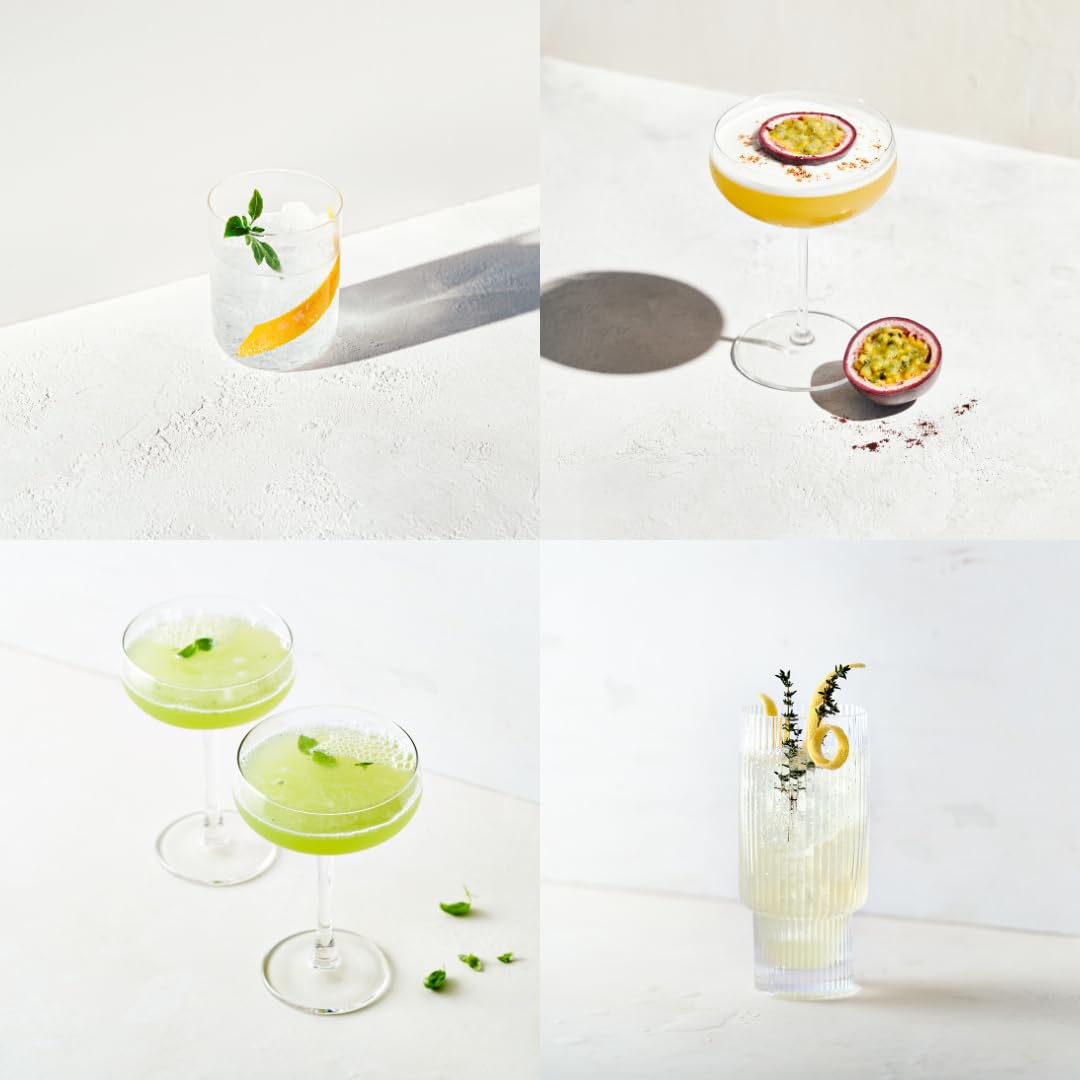 NONA June 700ml | Alternative sans alcool au gin avec 9 botaniques | Agrumes, basilic, genièvre & poivre | Saveur fraîche & épicée | 0% vol | Parfait pour cocktails sans alcool