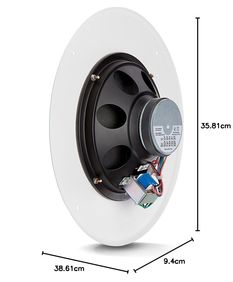 JBL Alto-falante de teto profissional CSS8018 Commercial Series de