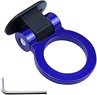 Vista 1 de Gancho de remolque resistente para accesorios de enganche, pegatina de remolque, parachoques trasero, decoración de gancho de remolque, material ABS