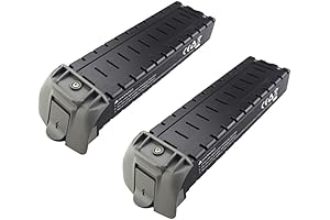 HS700 Drone Extended Flight Time: 2PCS 7.4V Rechargeable Lithium Batteries