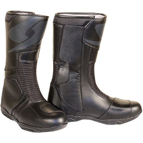 Botas de motociclista,CLIFF WP BOOT SPYKE (43, Negro)