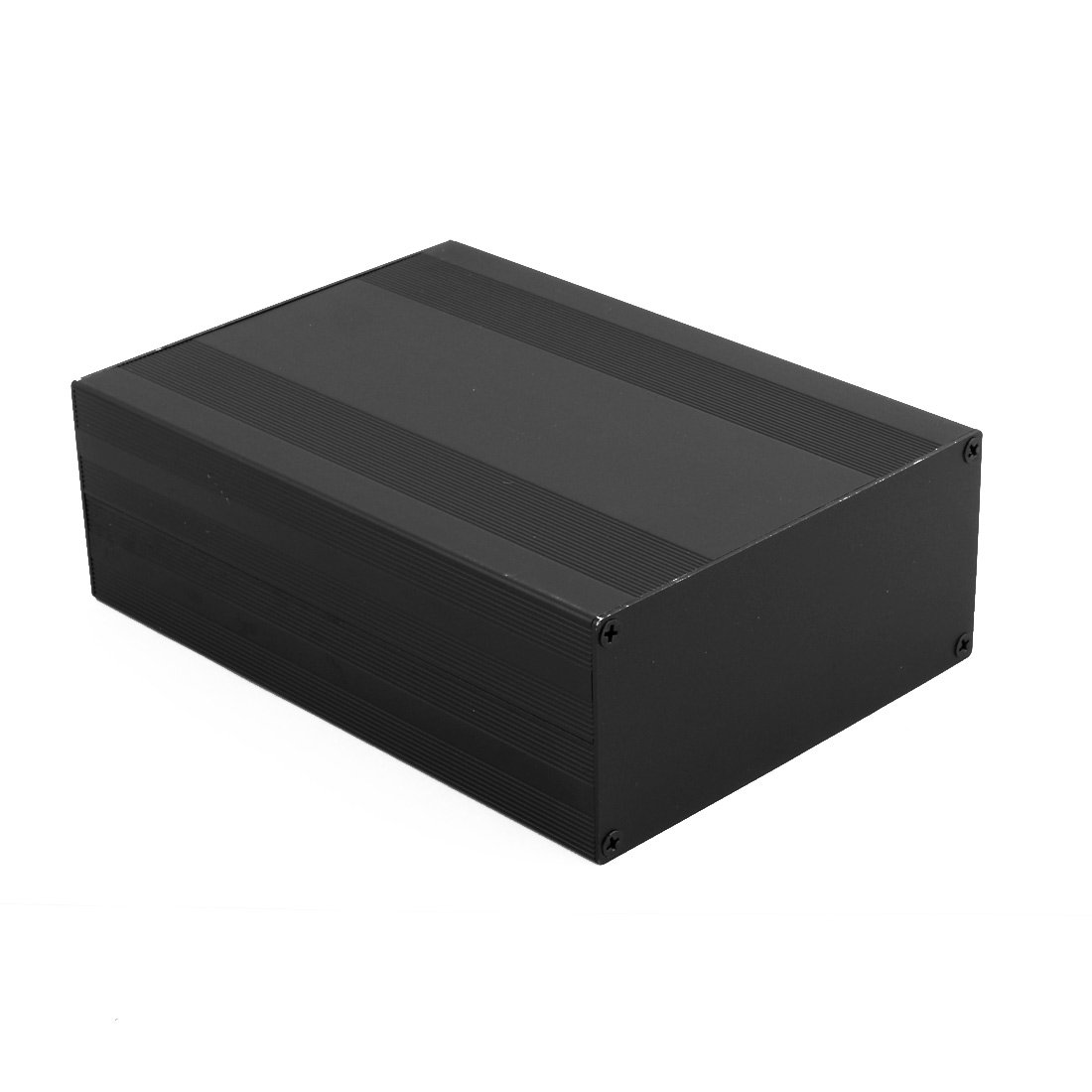 Aexit 70mmx145mmx203mm Multi-purpose Electronic Extruded Aluminum Enclosure Box Black (7a651e76701793b5ccfdf539aa10c9f9)