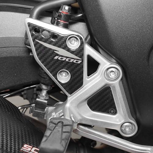 labelbike - Autocollants 3D Moto Seuil de Porte Protection e Décoration in Résine Compatible avec Honda Hornet 1000 2025 Couleur Argent