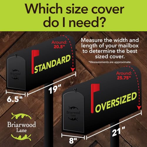Briarwood Lane Be Grateful Fall Mailbox Cover