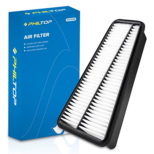 PHILTOP Engine Air Filter, Replacement for CA9683 GP683 Tacoma (2005-2015), 4Runner (2003-2005), FJ Cruiser (2007-2009), Tundra (2005), Pack of 1