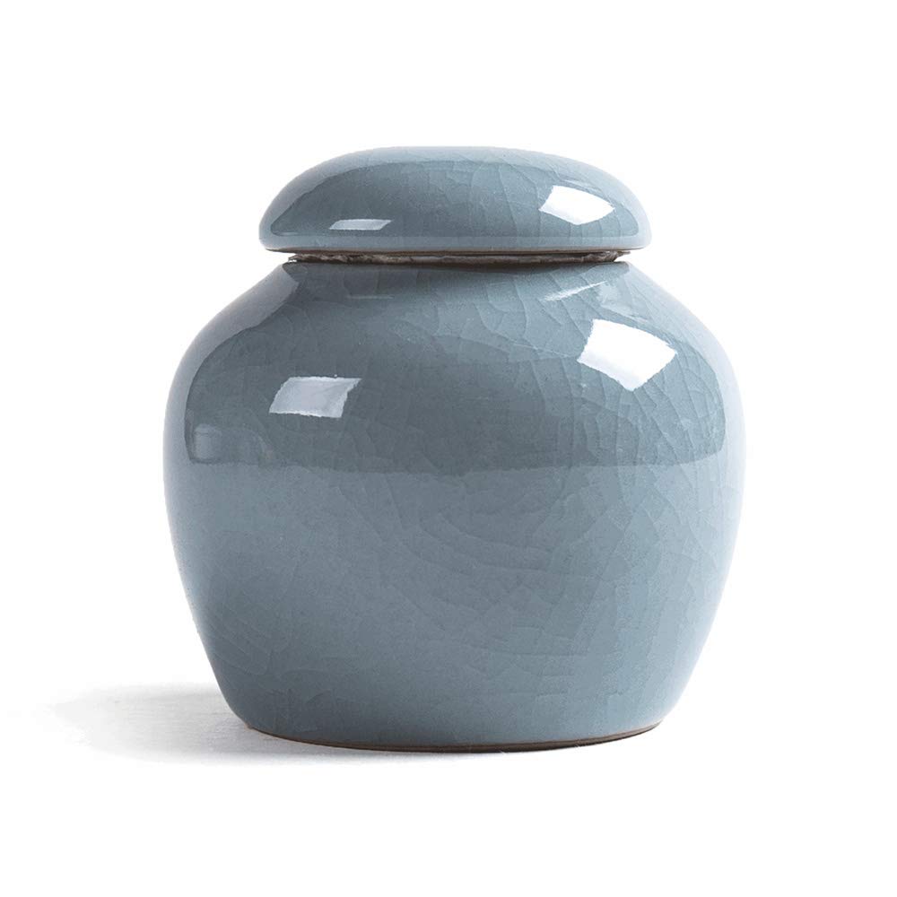 Buy HanryDong Mini Pet urn, Small Ceramic Ash Funeral Burial Box