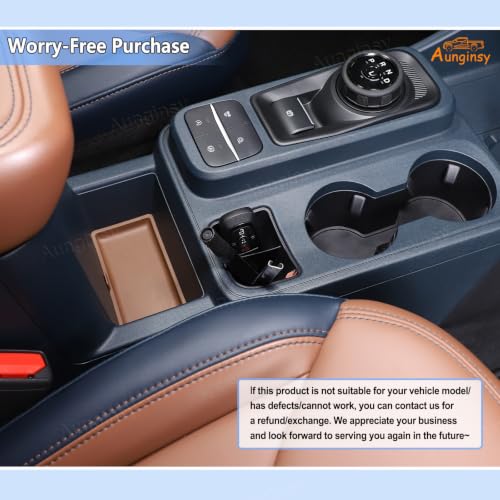 Portavasos trasero con organizador para Ford Maverick 2022+ miniatura 6