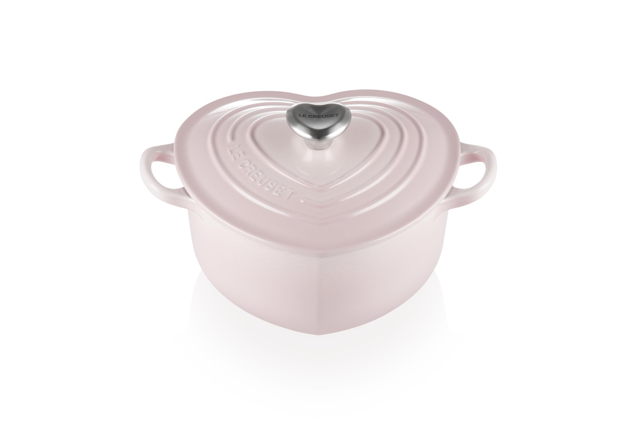 Le Creuset 21401207774455 20cm Heart Shaped Saucepan with Cast