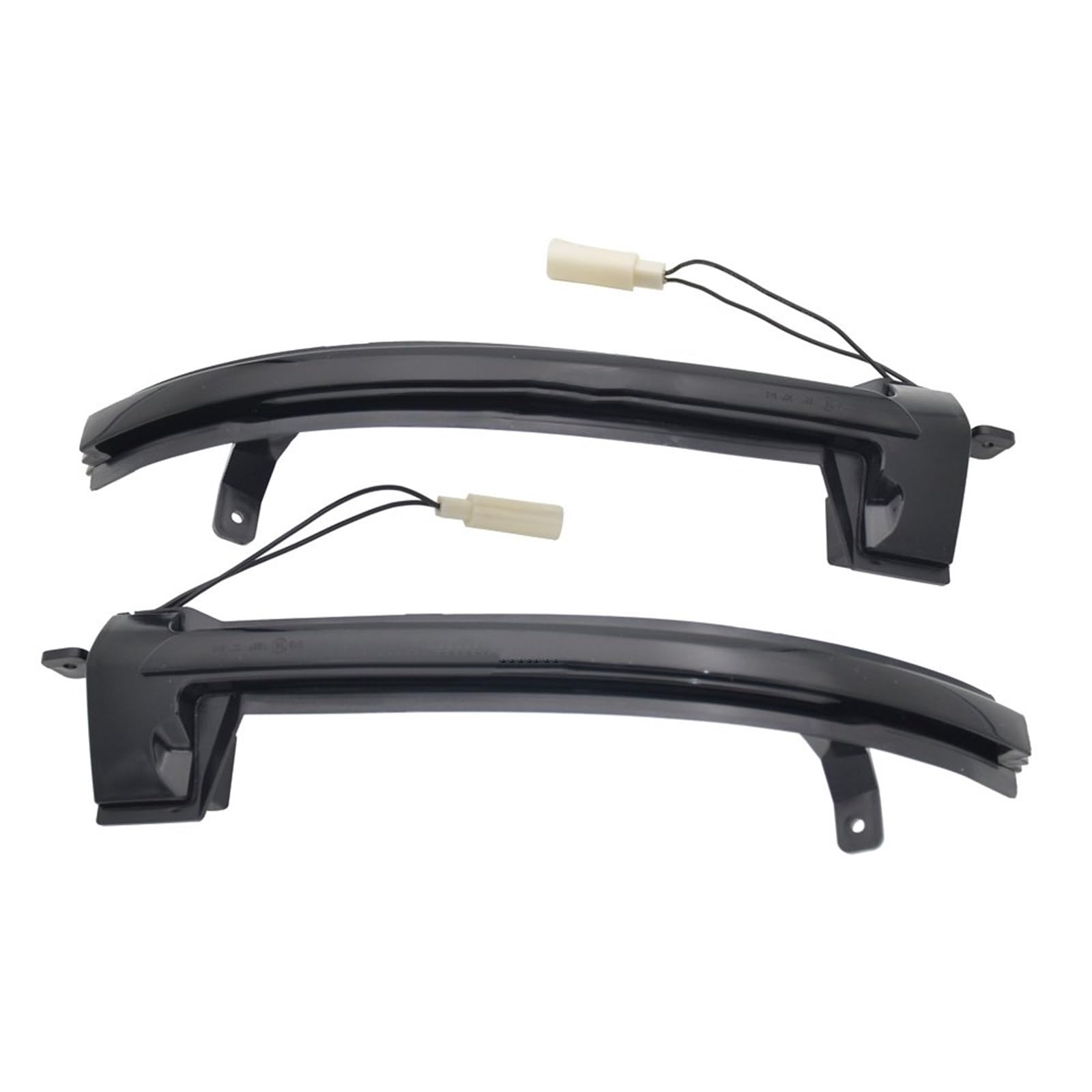 SYLTER Intermitentes AutomóViles Indicador Led Dinámico para Coche, Luces Intermitentes Espejo Lateral Lámpara Señal Giro para VW para Touareg II para MK2 7P 2010-2018 Intermitente Espejo Lateral