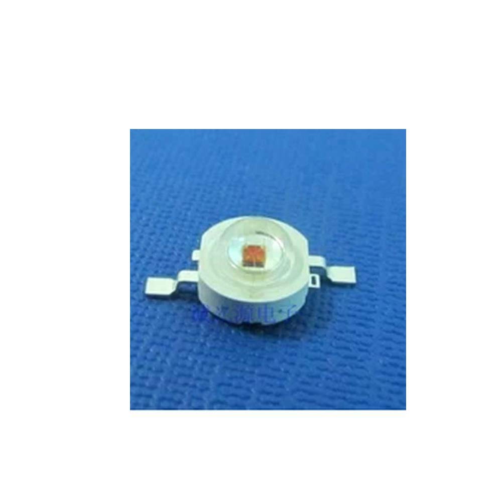 200pcs/lot 3W Red LED chip Lamp Beads Pure Red 620-623nm 2.2-2.4 V 50-60LM 42mil