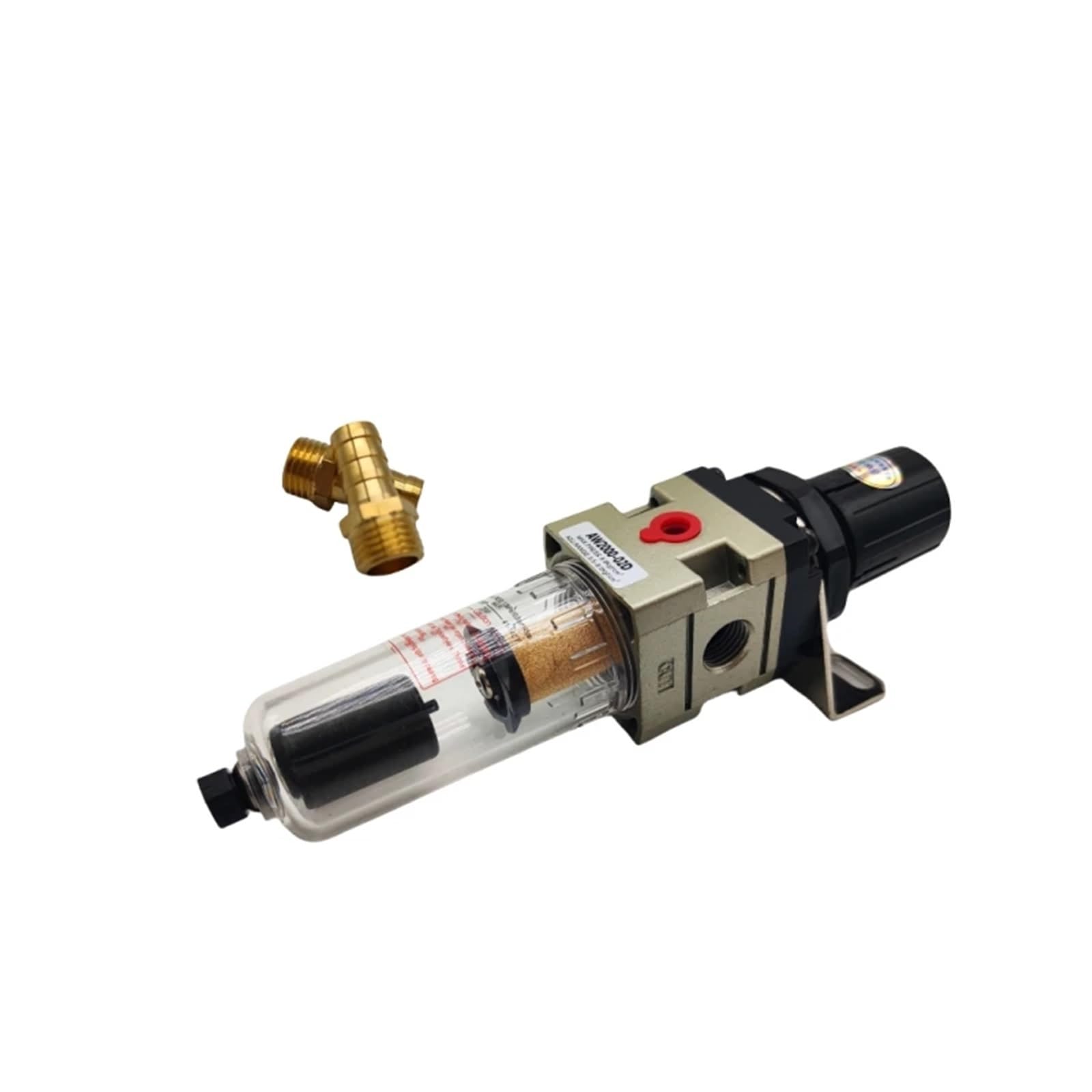 AW2000-02D Sprężarka pneumatyczna z automatycznym regulatorem ciśnienia filtra powietrza spustowego i separatorem oleju i wody do kompresji powietrza (AW2000-02D BAO12, rdzeń światłowodowy)