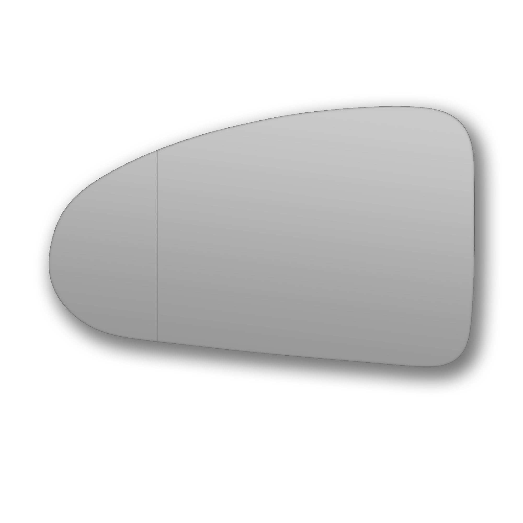 SYLGAB Adhesive Wing Mirror Glasss Compatible With Audi R8 2015-2023 Blind Spot Left Passanger Side