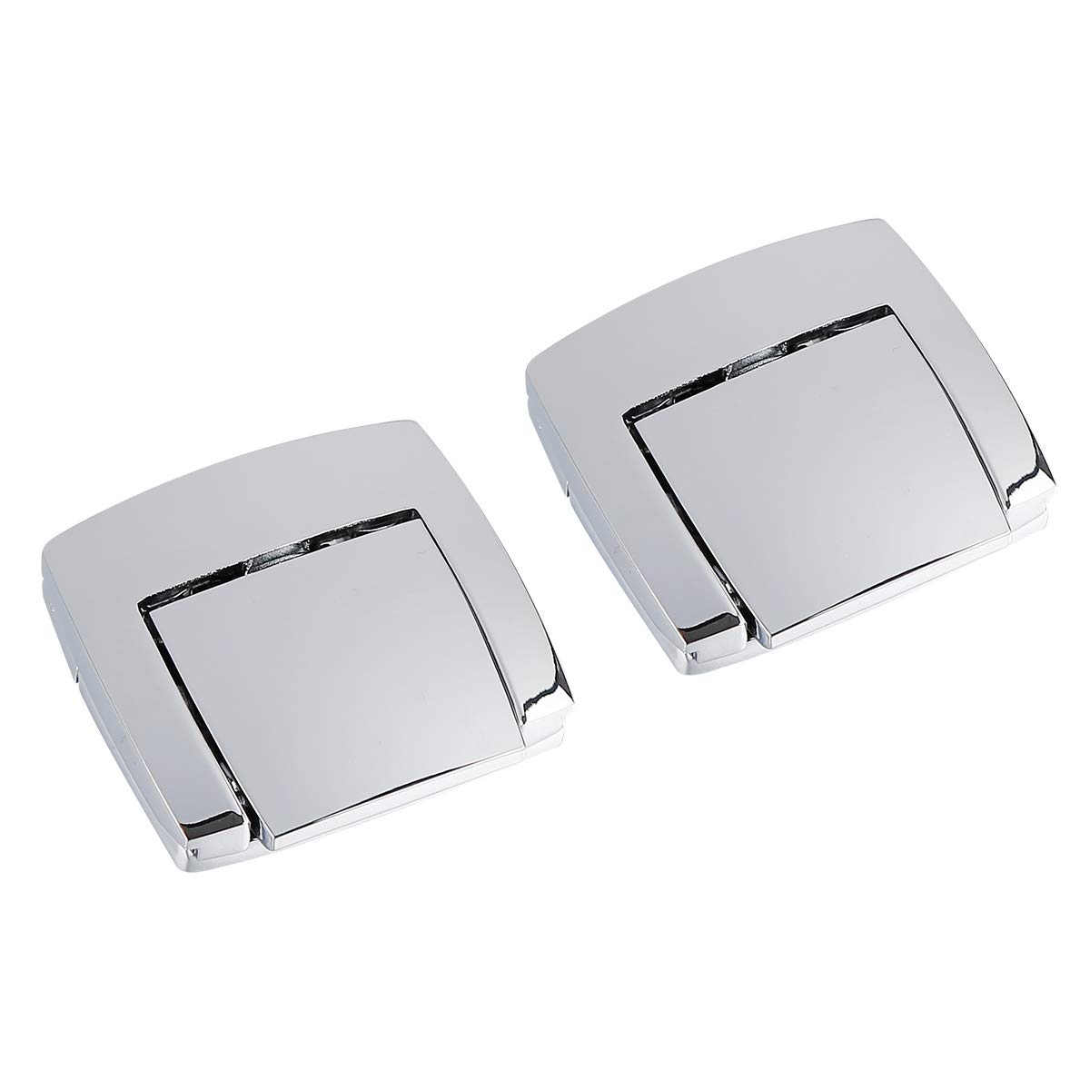 SLMOTO Chrome Tour Pack Pack Latch, Bags fits for 1980-2013 Harley DAVIDSON Touring Electra Glide Street Electra Road Glide Ultra Classic FLHTCU FLHTC