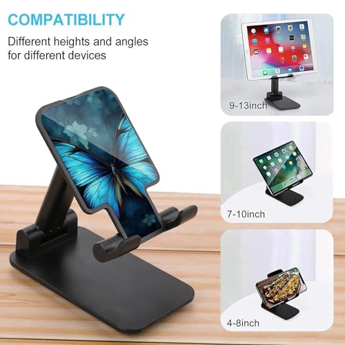 Support téléphone portable pliable et support de bureau pour iPhone Android - 3