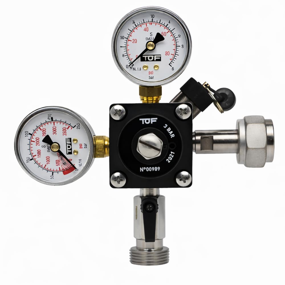 Zapfanlage Trockenkühler 35l/h Komplettset 2kg Co², Uhr, Schläuche Keg Reinigung