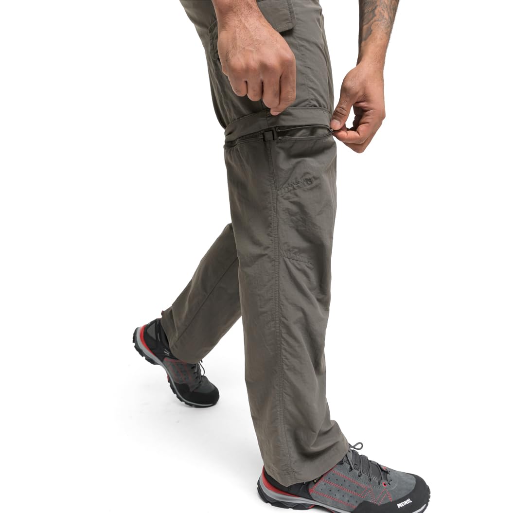 Maier Sports Trave, Herren Wanderhose, Wasserabweisende Outdoorhose | Für Trekking und Hiking, Zipp-off-Funktion für mehr Flexibilität, Dryprotec, Perfekt für das ganze Jahr