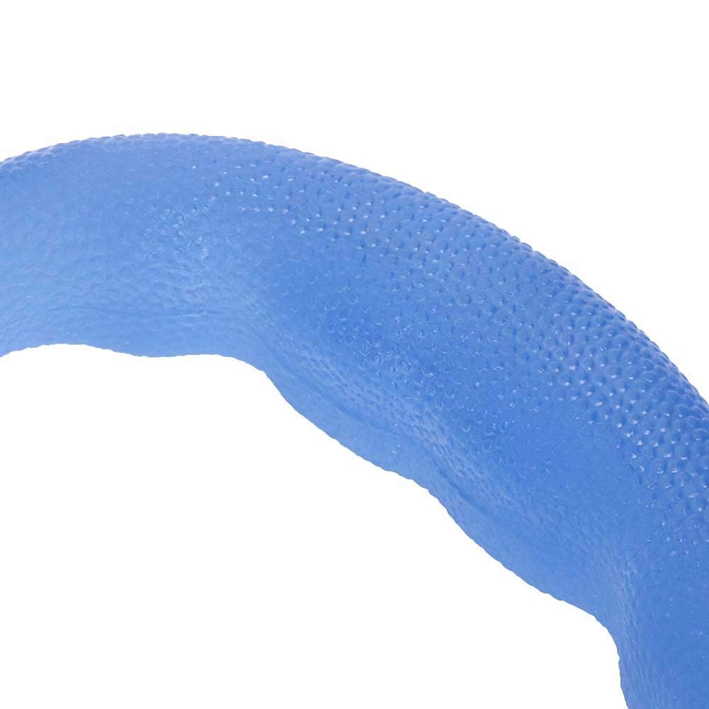 7-Loch Fitness Yoga Seil Band Bein Stretch Gürtel Zugseil Muskelkrafttraining Yoga Body Fitness Stretching Elastic Flexible Spannung(Blau)
