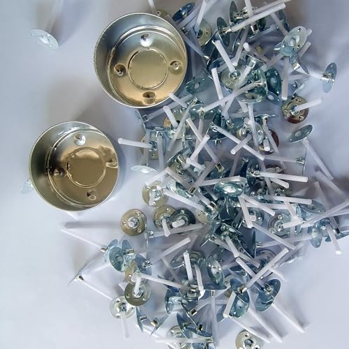 200 Mechas de Algodón Pre-Ceradas para Velas con Base Metálica miniatura 5