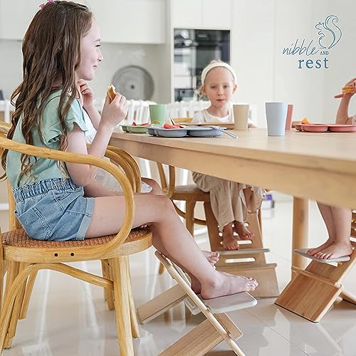 Image of Nibble and Rest Footsi Grow, Height Adjustable Children's Footrest, Provides Fundamental Foot Support for Children Ages 3-9