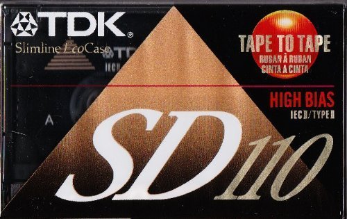 TDKSD110 Blank Cassette Tape