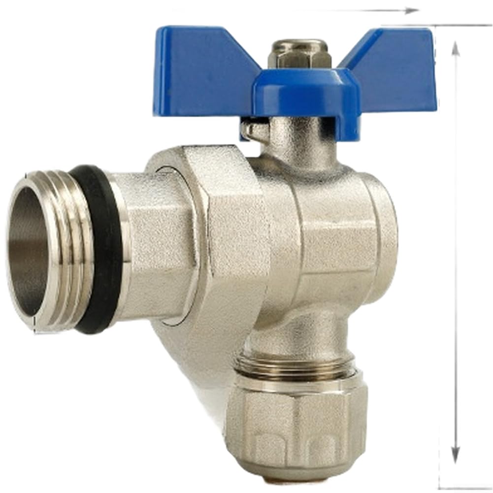 Válvula de Ángulo para latón para pex 1620 G3/4 Conexión Válvula(E)