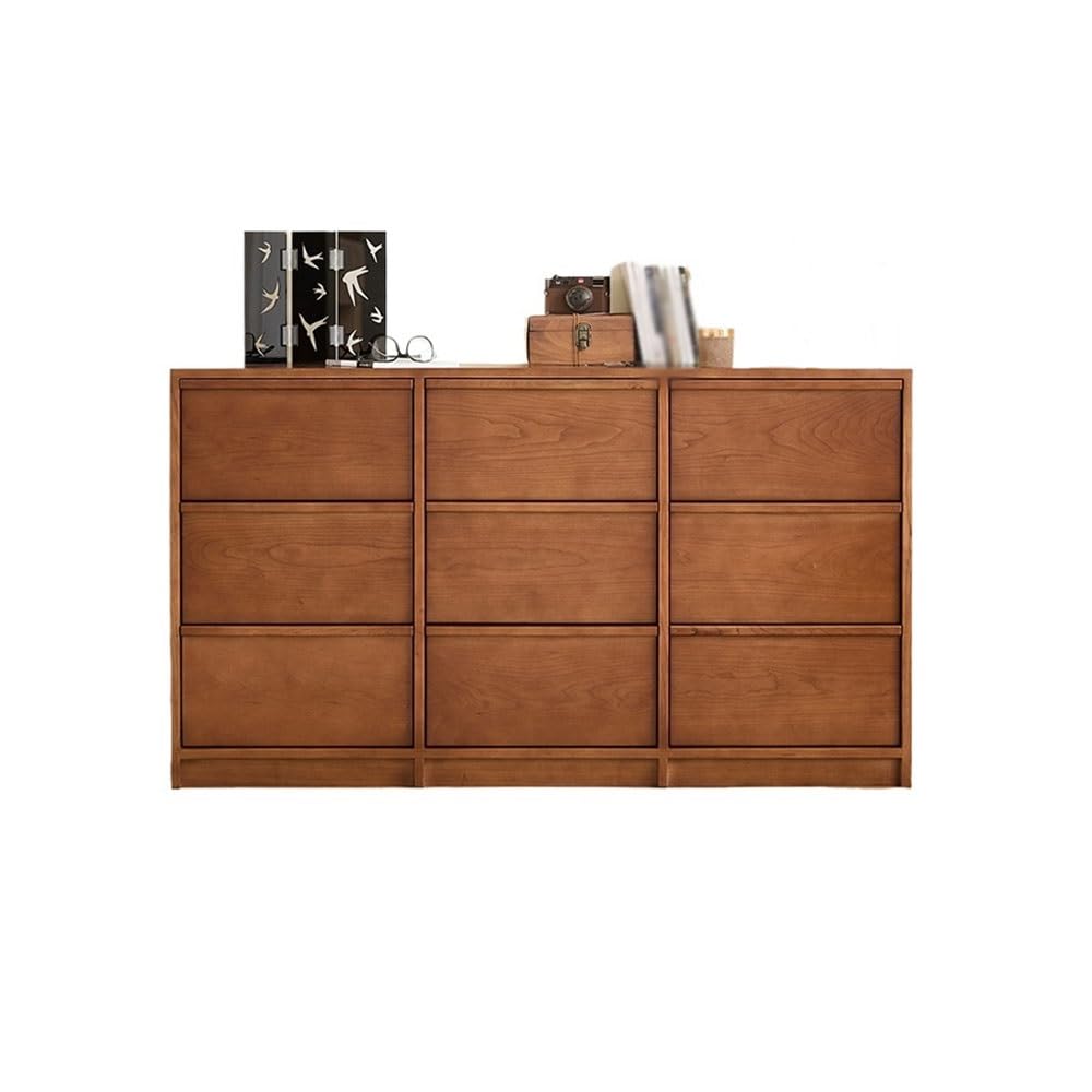 ULTRAWAVE Buffet Cabinet 150cm Vintage Solid Wood Entryway Console Table, Drawer Storage Cabinet, for Living Room, Bedroom, Balcony, Hallway, Kitchen etc Buffet Sideboard