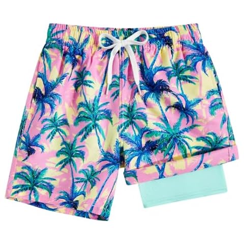 Belovecol Boys Compression Swim Trunks Cover