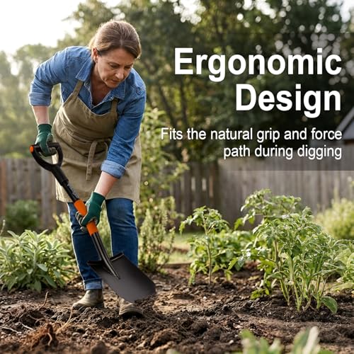 Pala para Jardín 32 Pulgadas con Mango en D Ergonómico miniatura 5