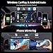 ATOTO A5L 7inch Android Double DIN Car Stereo, Wireless CarPlay & Android Auto, Wi-Fi/Bluetooth/USB Tethering, 2G+32G Car Radio, 24B-EQ DSP, Backup Camera, MirrorLink, FM/AM/GPS/SWC, A5LG2A7T-S01