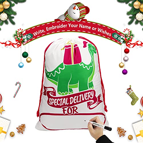 XJLANTTE 4 Confezioni di Sacco Natale - Sacchetti