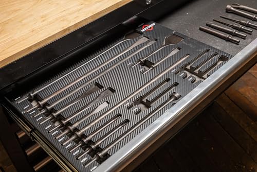 Image of Mayhew Tools 32090F Pneumatic Tool Set, 20-Piece, Black Oxide Finish