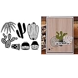 Piante Foglia Fiore Erba Diversi Modelli Rose Mimosa Cactus Aloe Foglie Acero Lotus Metall...