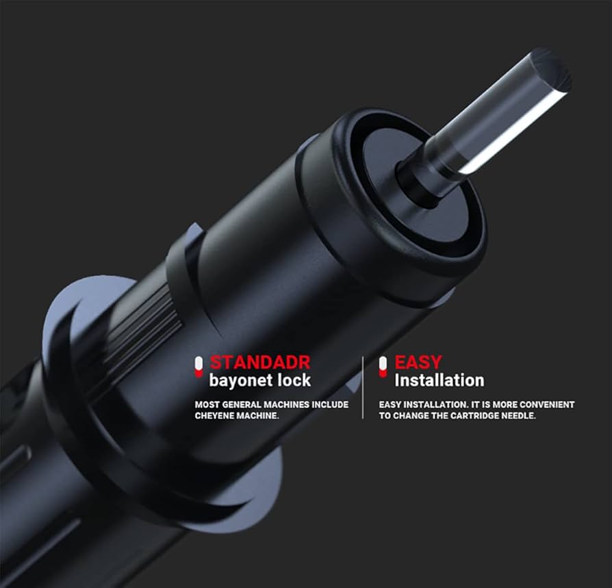 AMERICAN タトゥーマシンとグリップ4個 AMERICAN タトゥーマシンと