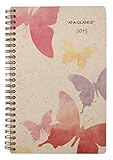 AT-A-GLANCE Weekly and Monthly Planner 2015, Watercolors, Wirebound, 5.5 x 8.5 Inch Page Size (791-200G)