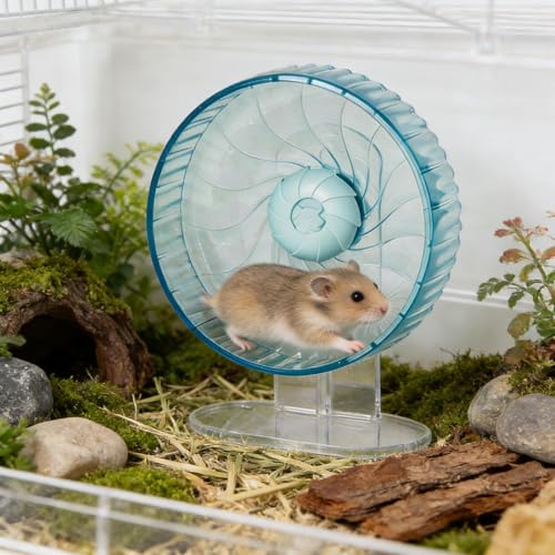 Roues d'exercice pour hamster et accessoires de course pour hérisson et souris - 4
